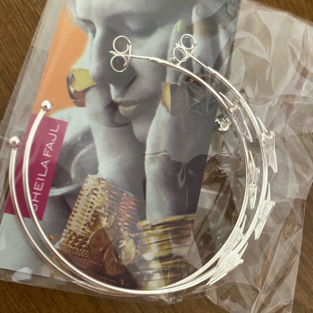 Never Opened Sheila Fajl star earrings